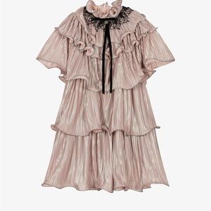 Junona Pink Layered Formal Dress